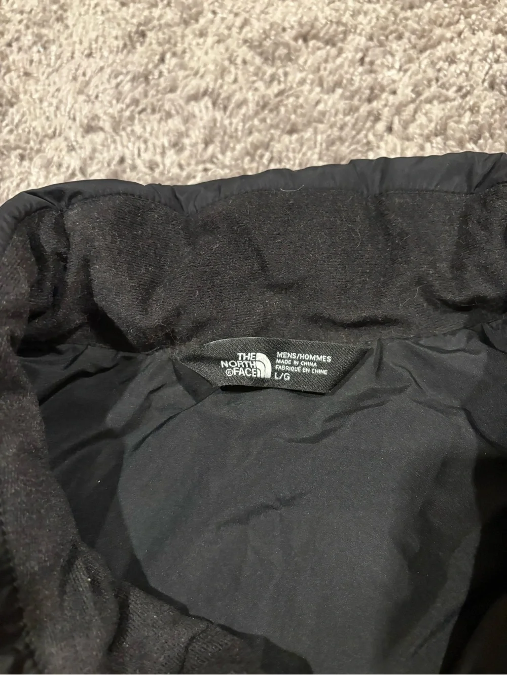 The North Face Black Insulated Men’s Vest